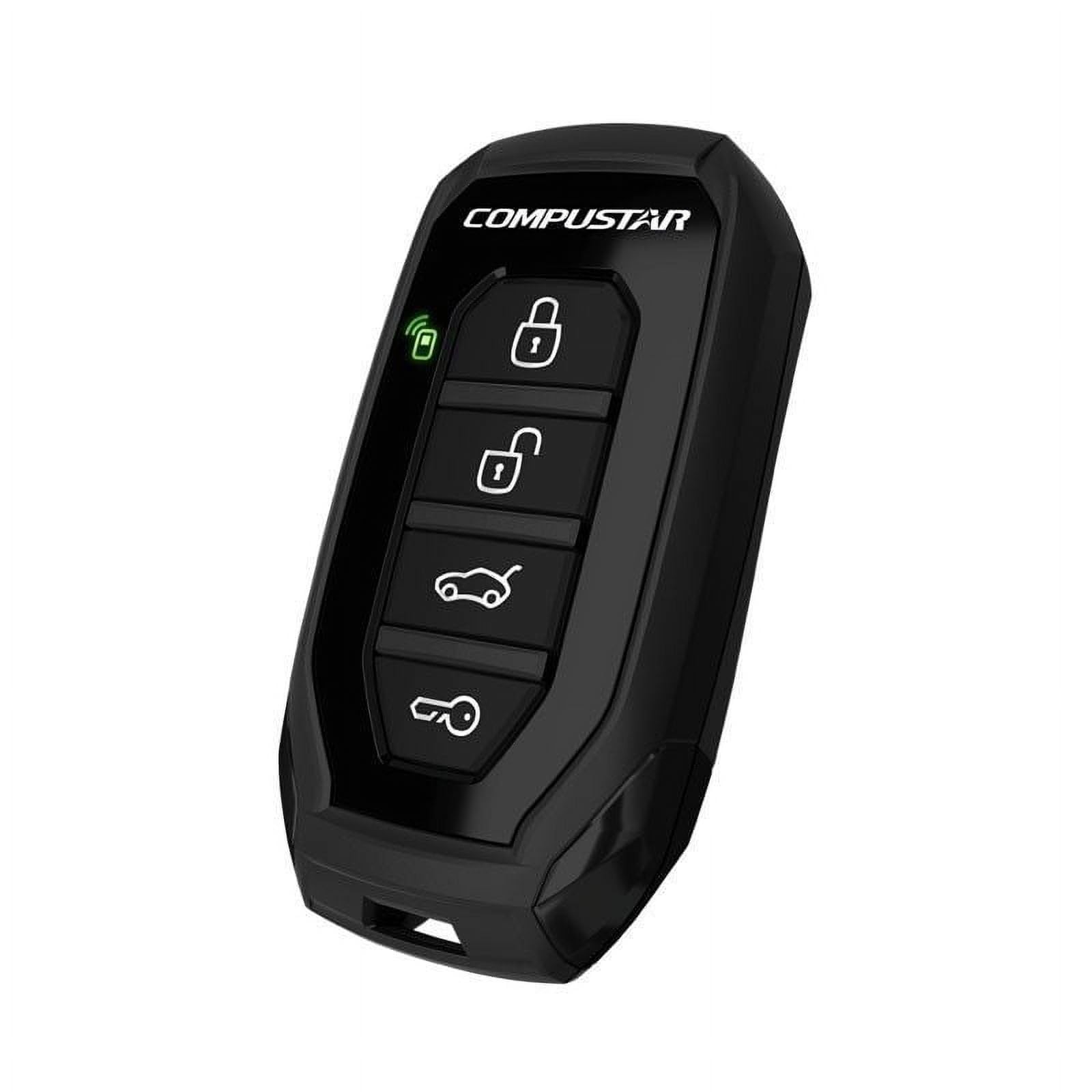 Compustar 1WG15R-FM 1 Way 4B LED Replacement FM Remote 3000' range