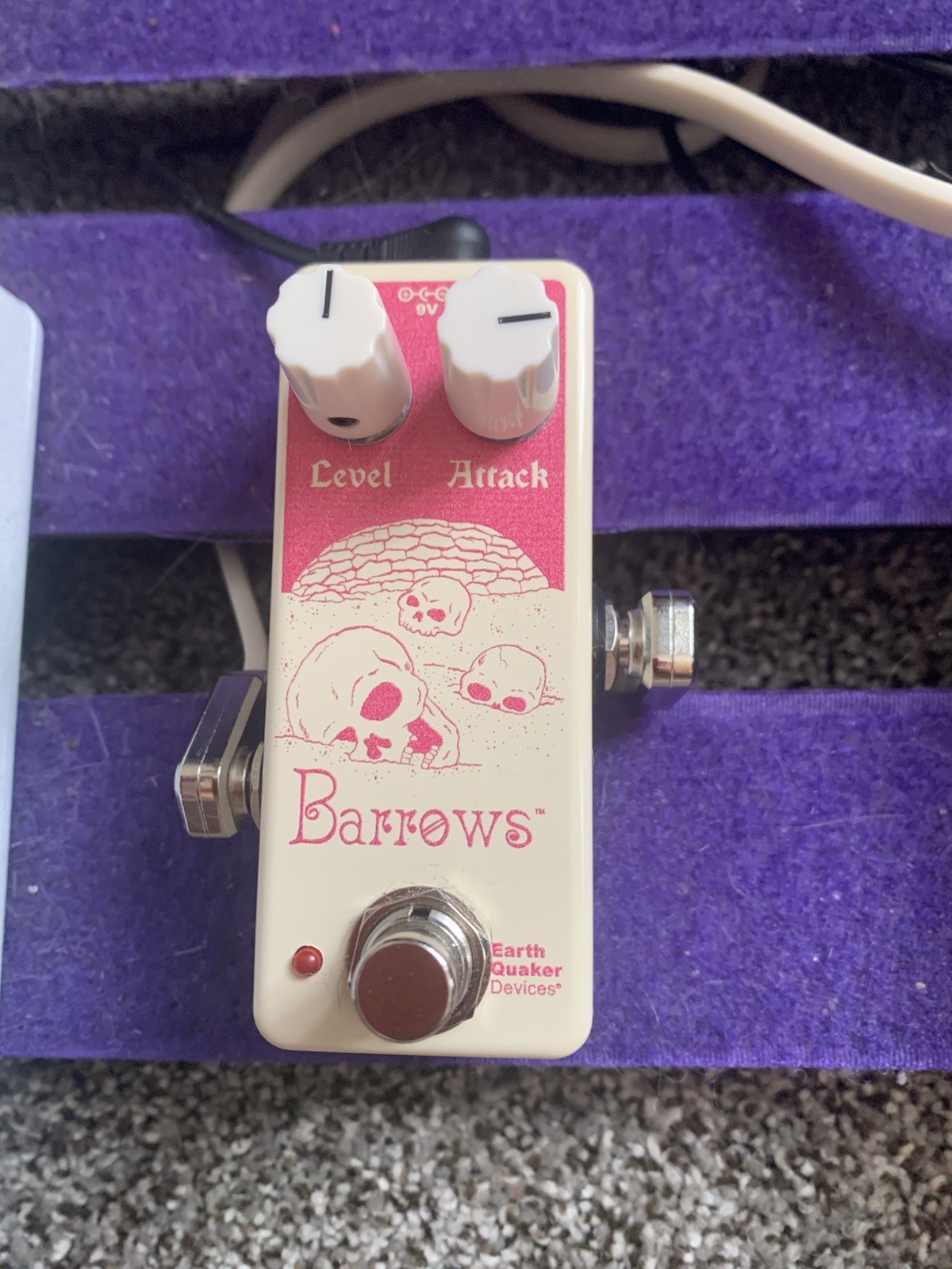 EarthQuaker Devices Barrows Fuzz Attacker Pedal for Guitar Bass Keyboard
