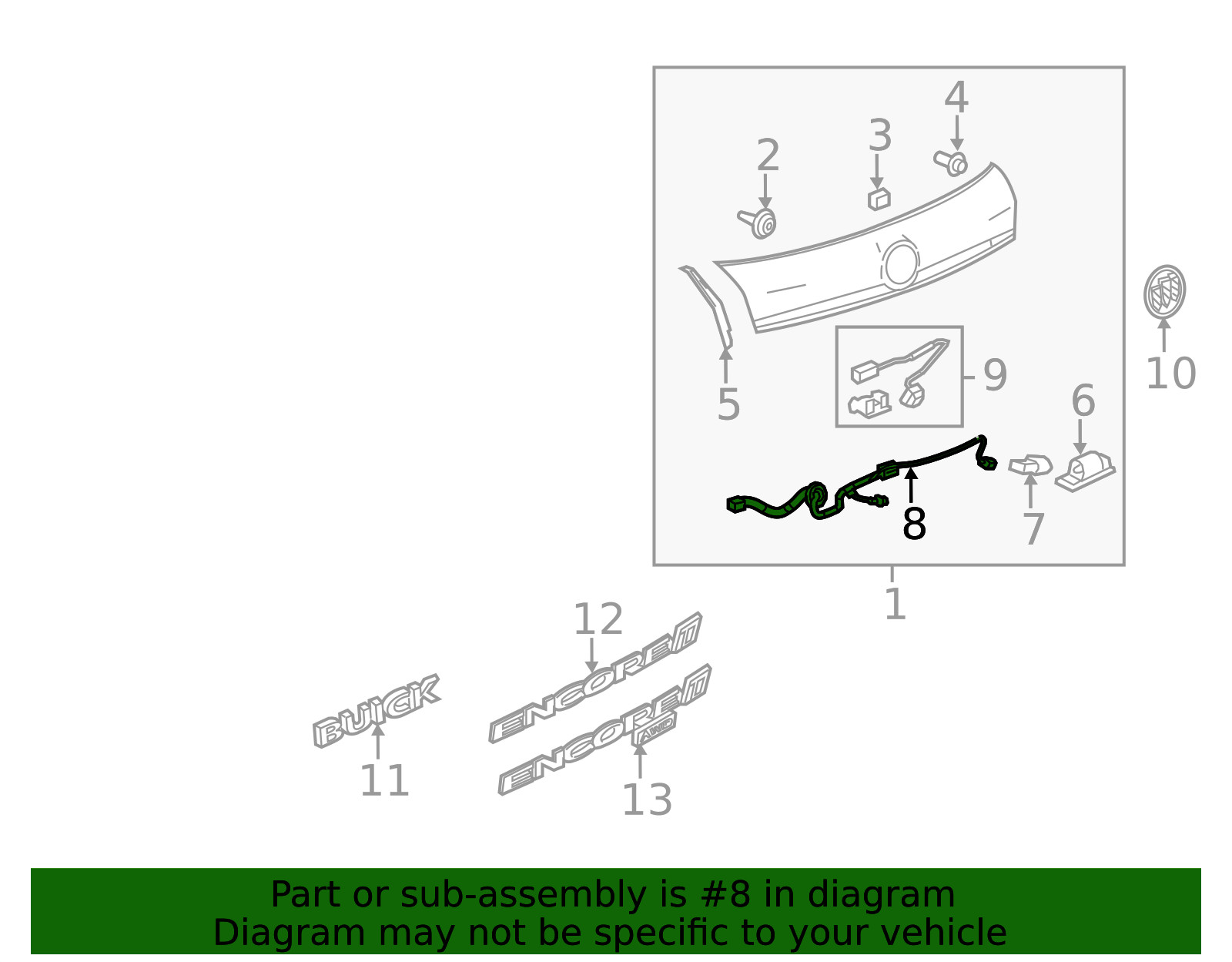 Genuine GM F Harness 42754399