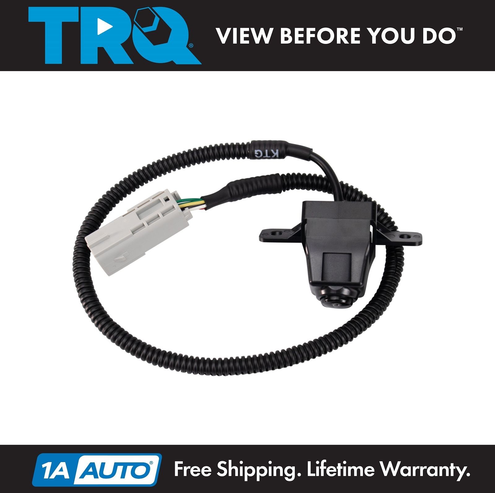 TRQ Rear View Camera Fits 14-16 Buick LaCrosse 13-16 Chevrolet Malibu 11-15 Volt