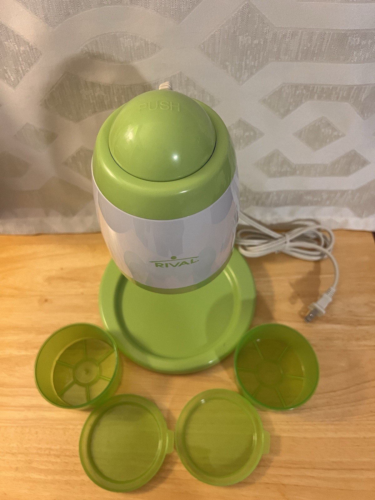 Rival Ice Shaver Snow Cone Maker - Green