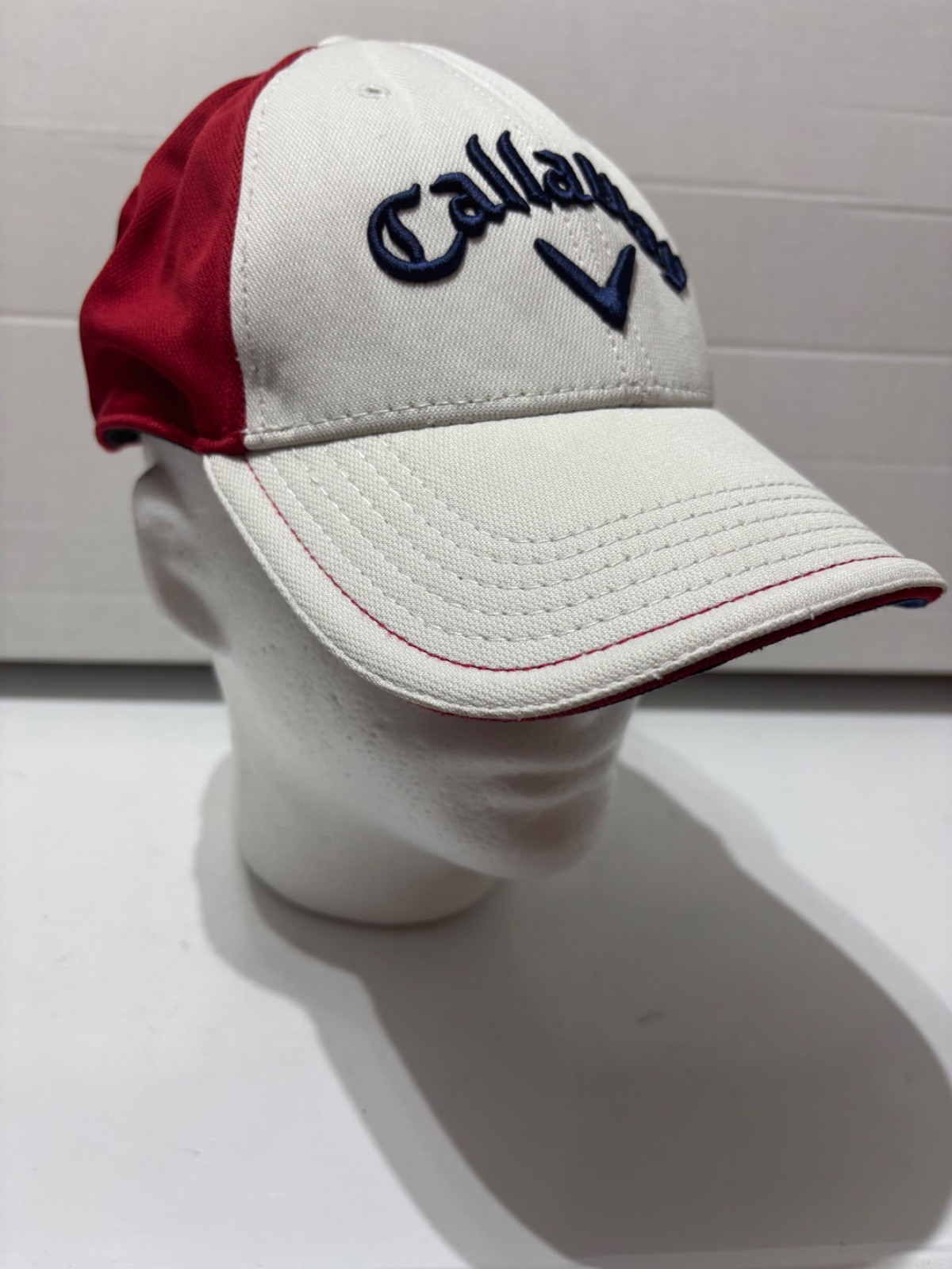 Callaway Golf Patriot USA Hay Adjustable Cap Red White Blue Frag Number 2 Mens