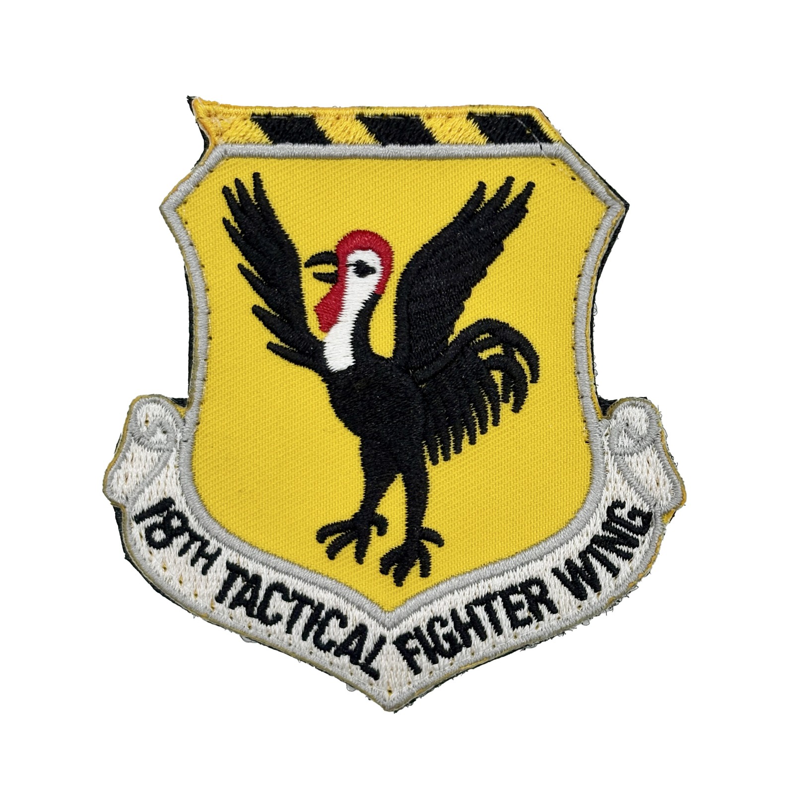 18th Tactical Fighter Wing (18 TFW), 3.25 in, Iron On Patch