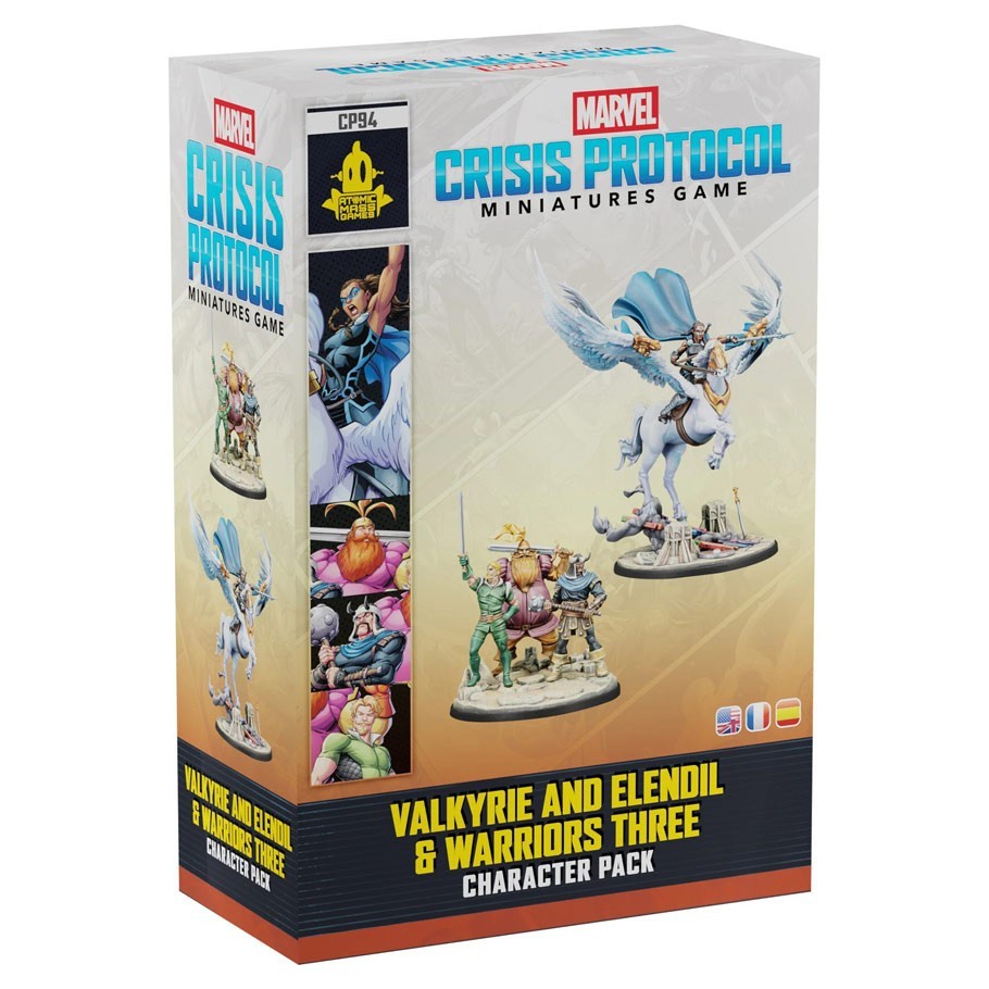 AMG - Marvel Crisis Protocol: Valkyrie on Elendil & Warriors Three