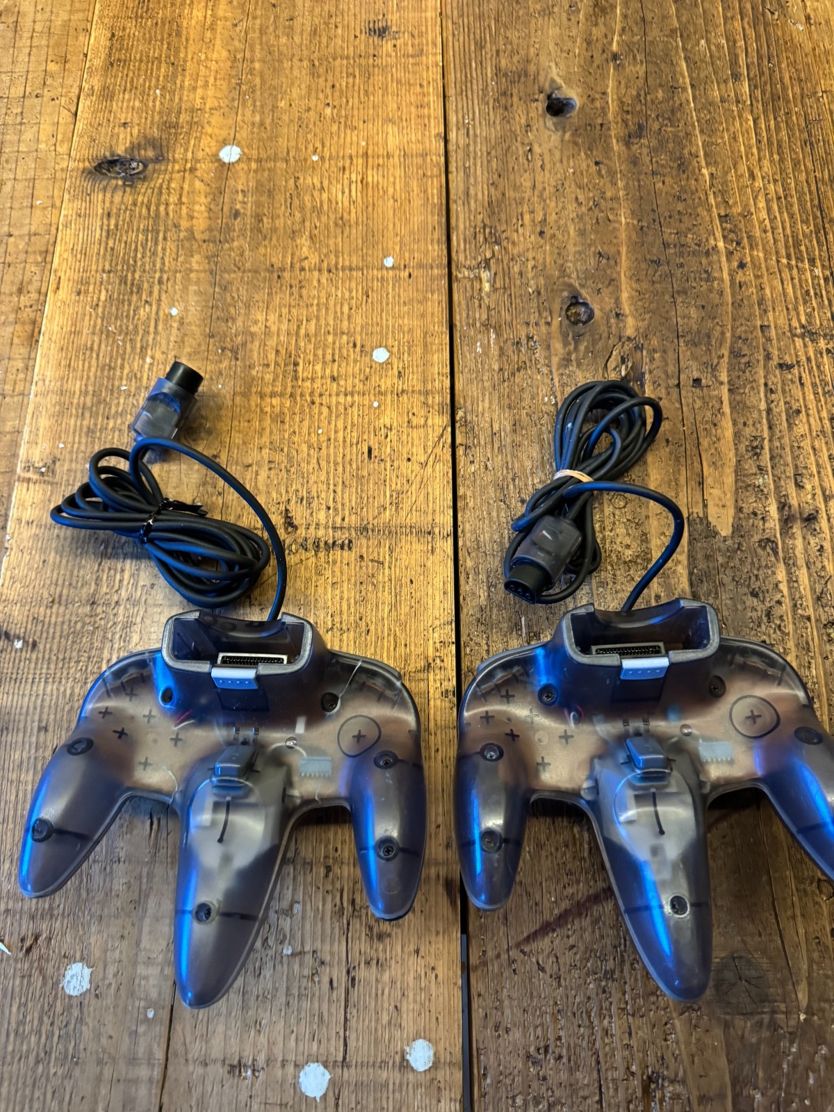 Nintendo 64 N64 OEM Smoke Gray Controller Clear Black