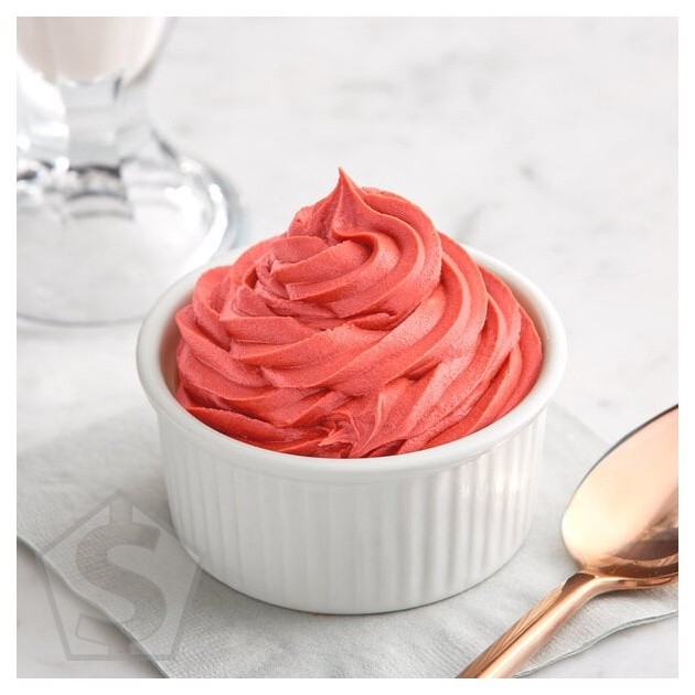 Creamery Ave. Raspberry Soft Serve Mix 3.2 lb. - 6/Case