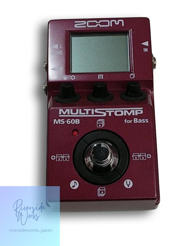 ZOOM MS-60B Multi-Effects Bass Pedal Used JP