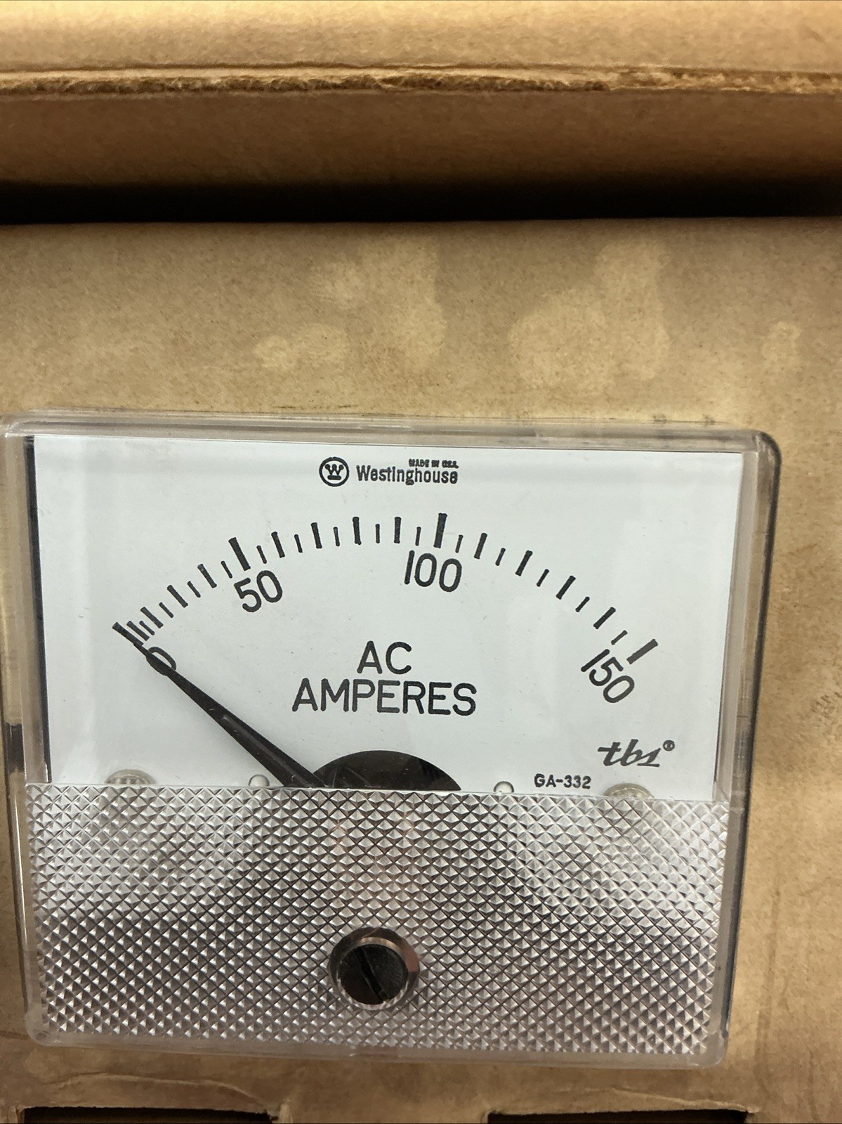 Westinghouse GA332 Custom Panel Instrument. AC-360