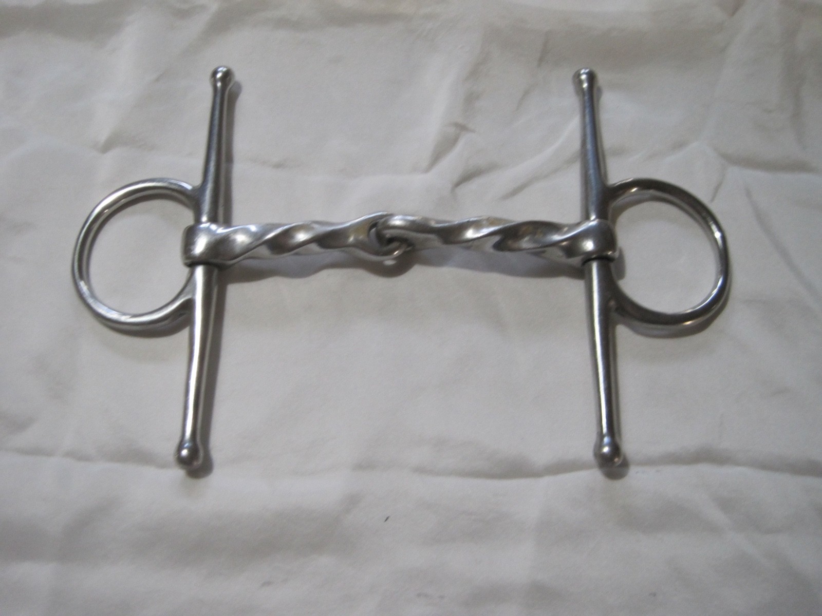 Full Check Double Twisted Wire 5'' Horse Bit Good Condition