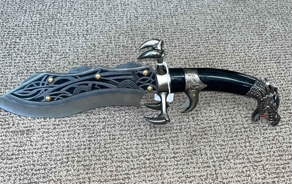 claw fighting trigger spike knife 16" INTIMIDATING