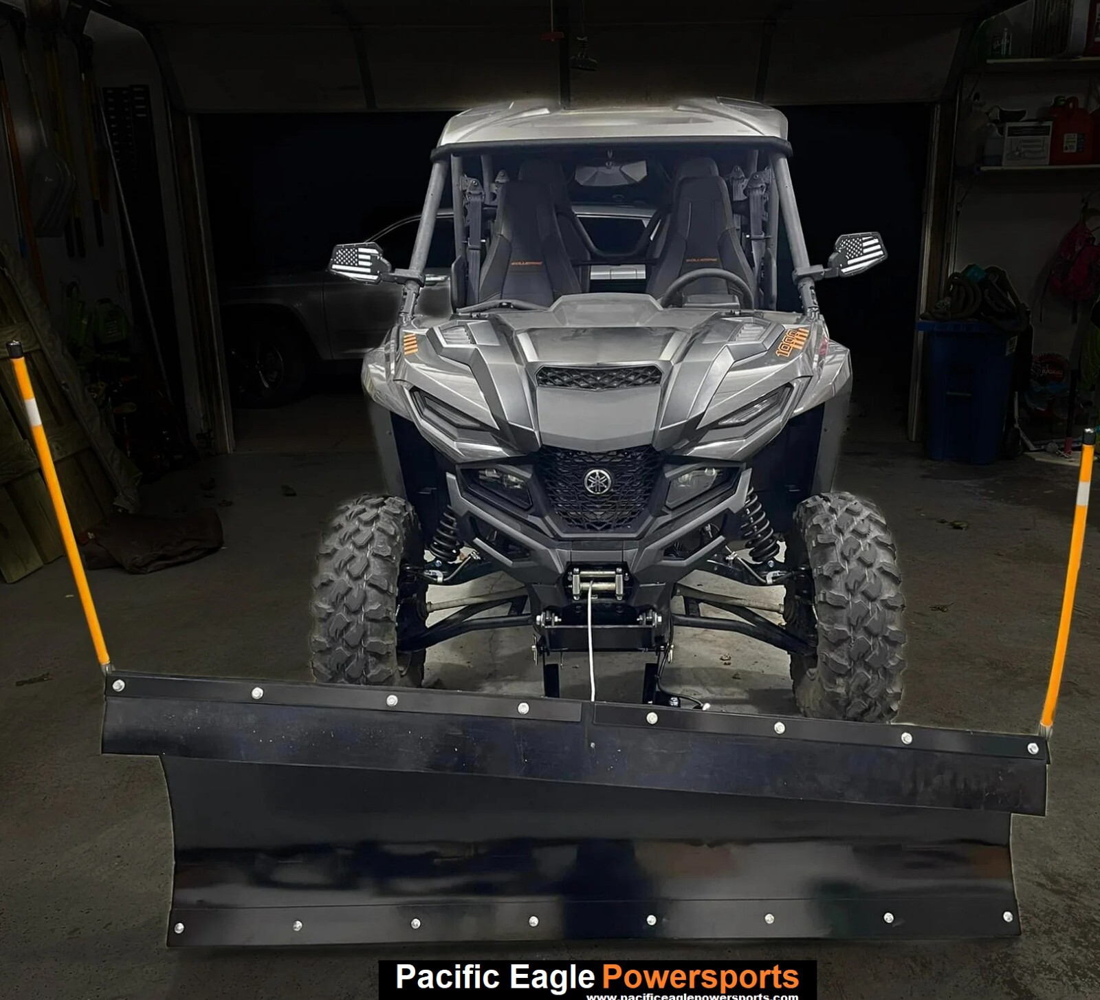 CF Moto ZForce 950 Sport/HO 66" Snow Plow Kit, Pushtubes & Mount