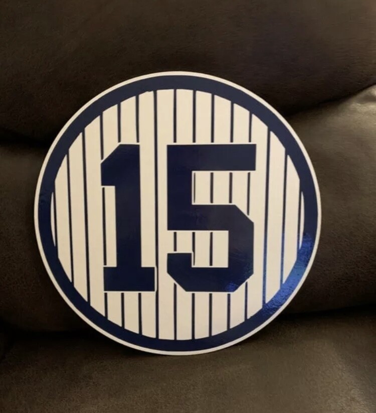 Handmade 12x12” Retired Yankees Signs! Your Choice of Player!