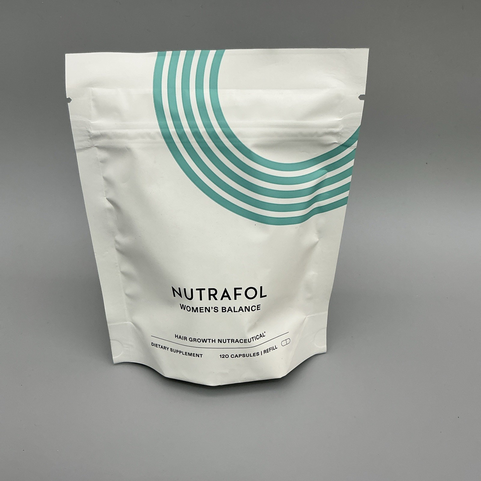 New Nutrafol Women's Balance Hair Growth 120 Caps/Refill Sealed Exp 05/2027