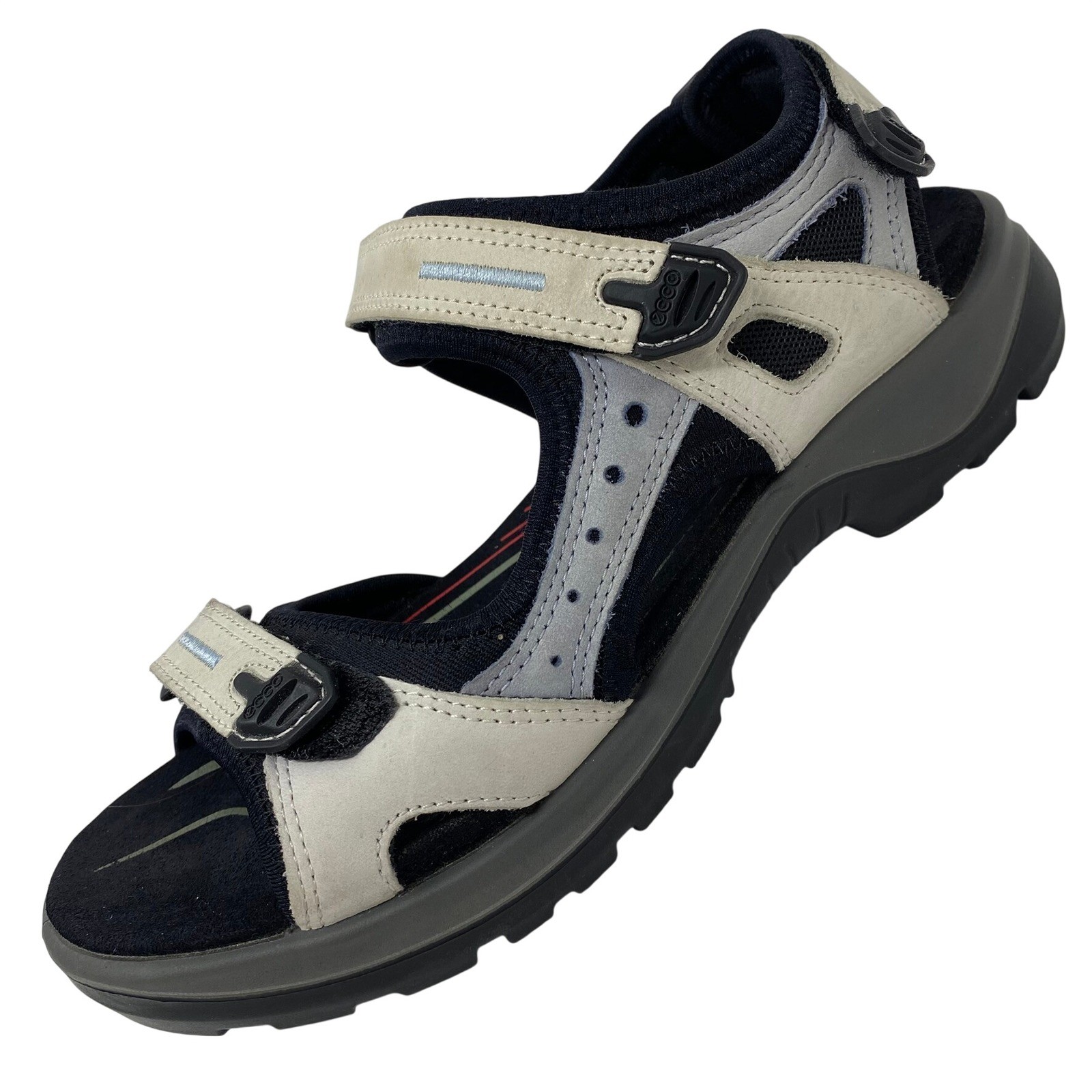 Ecco Women 39 US 8 Hiking Sandals Yucatan Receptor Technology Adjustable Straps