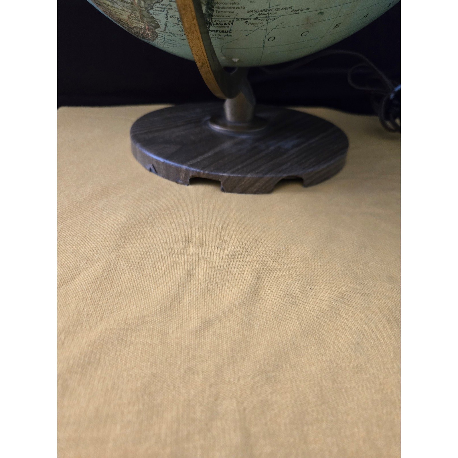 Vintage Replogle Illuminated World Globe
