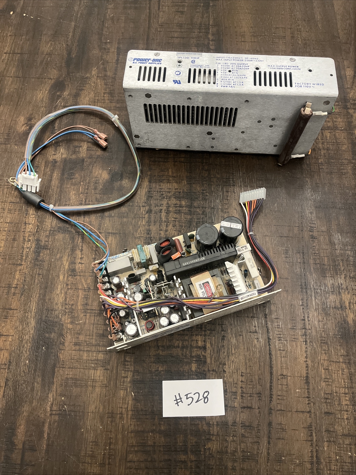 Arcade Parts Lot - original power supply , Engraver - sold for parts /repair