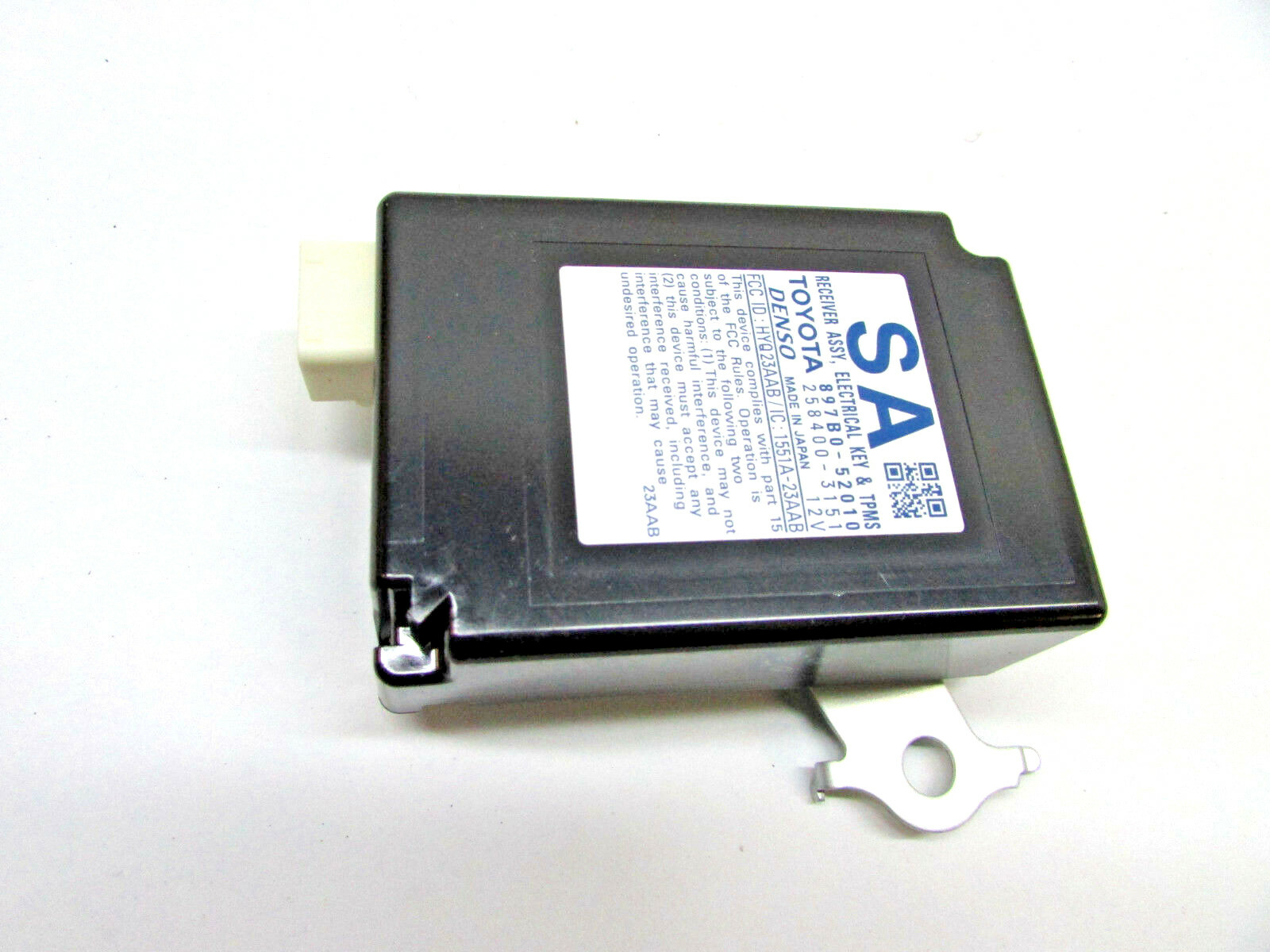 2013 TOYOTA PRIUS C ELECTRICAL KEY TPMS RECEIVER 897B0-52010 OEM 12 13 14 15 16