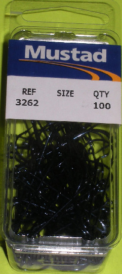 Mustad 3261 #2 100CT Blue Aberdeen Hook