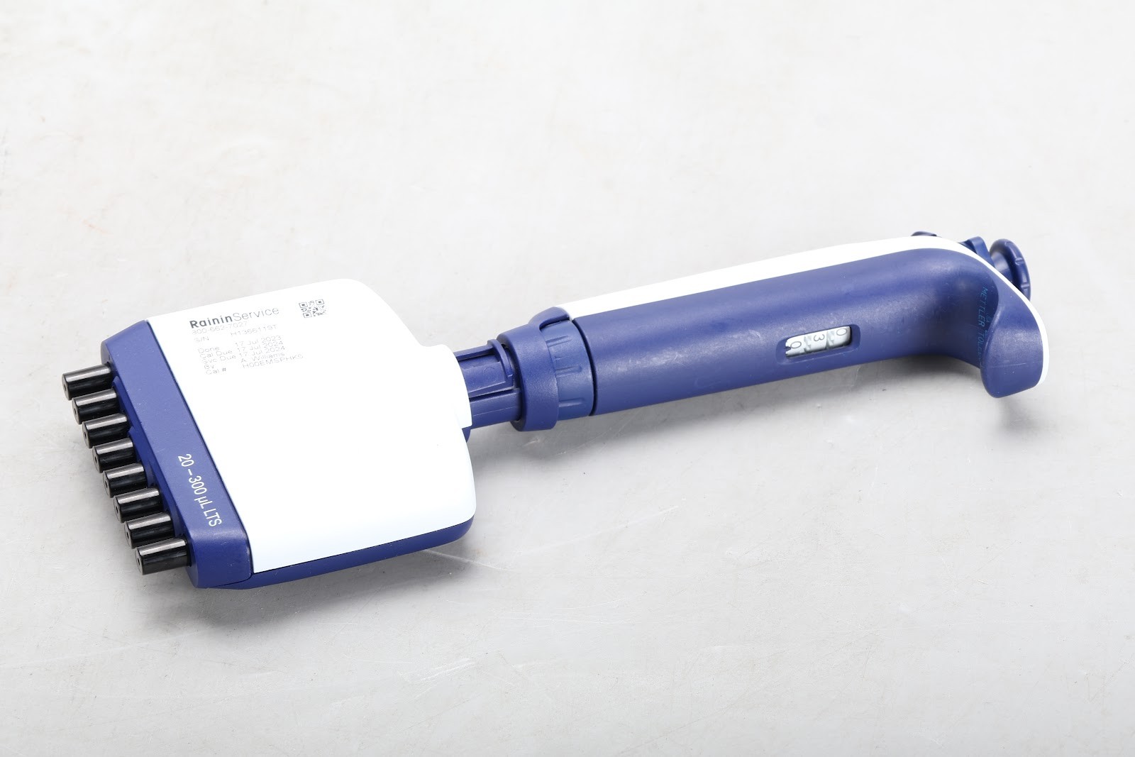Rainin L-300 XLS 8-Channel Pipette 20-300ul
