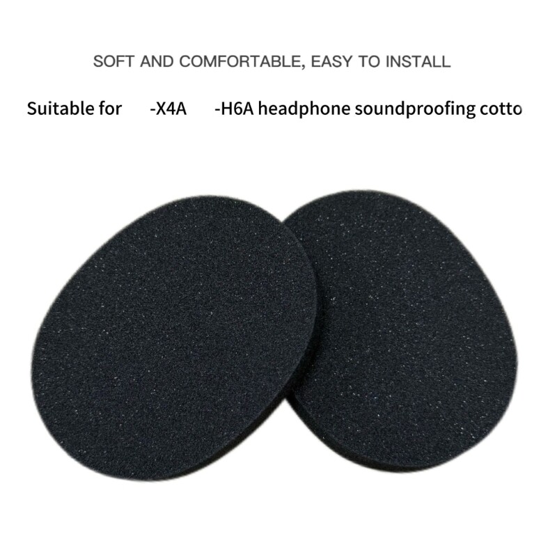 Noise Reduction Ear Cushions For X4A H6A Noise Cancelling Headphones Soft