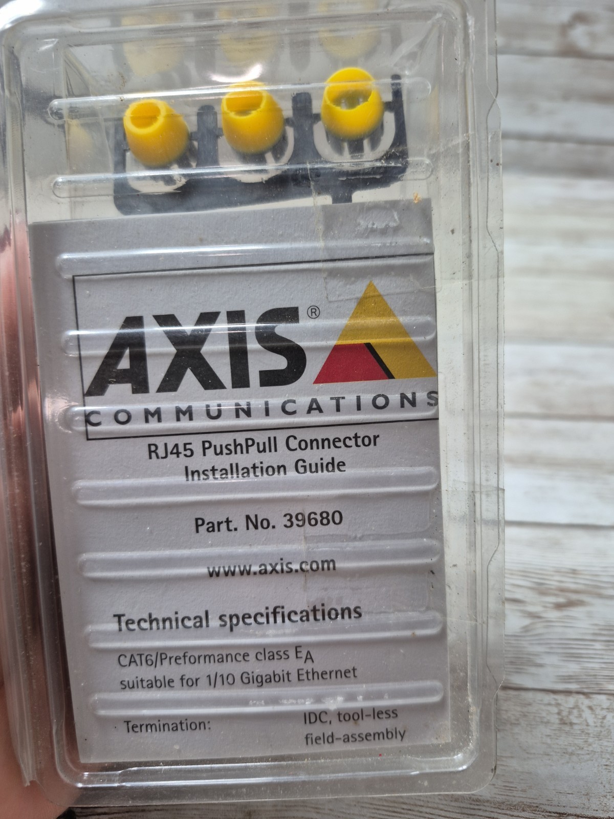 AXIS RJ45 PushPull Connector PN:39680 Brand NEW ready to use, IP66 CAT5
