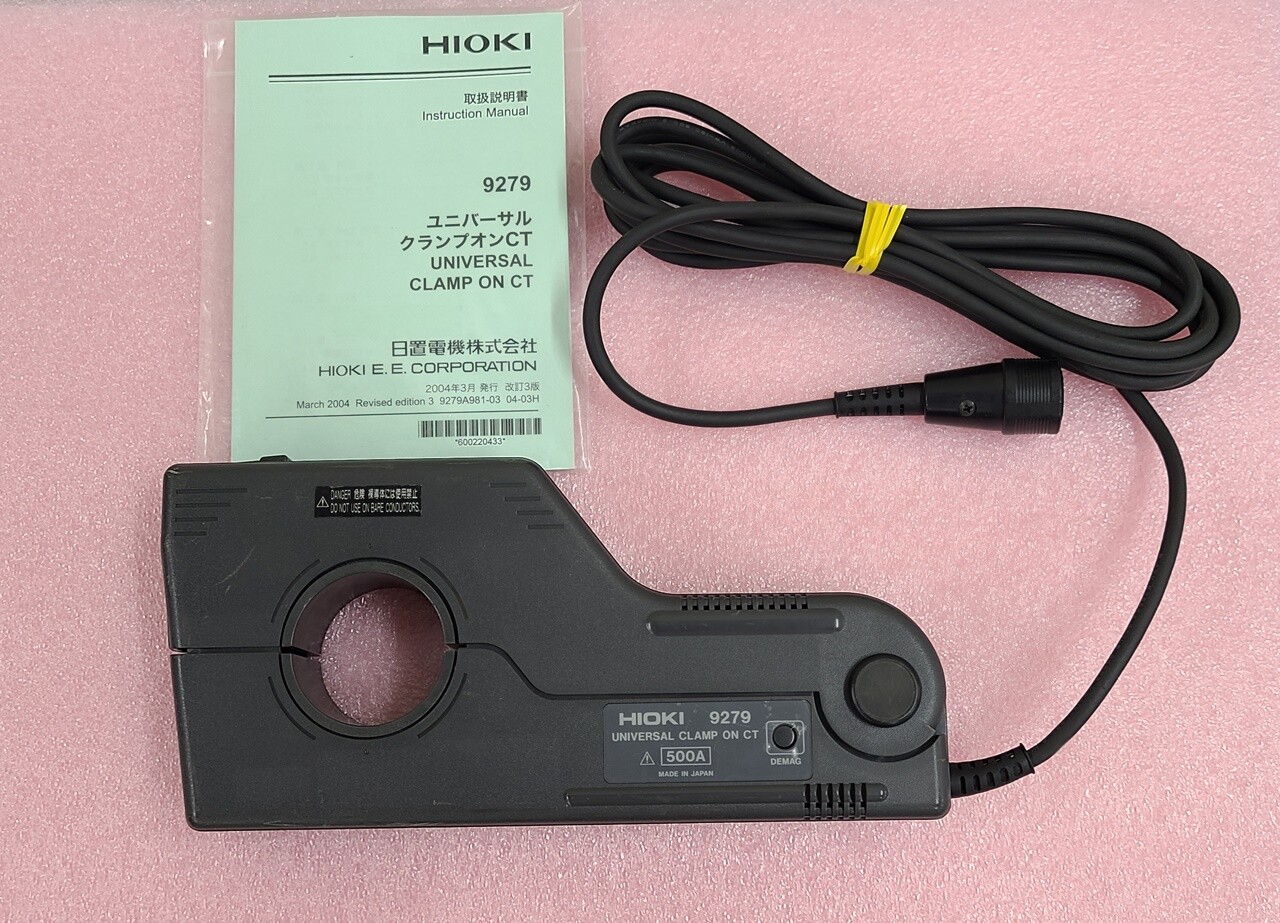 HIOKI 9279 UNIVERSAL CLAMP ON CT 500A [3516]