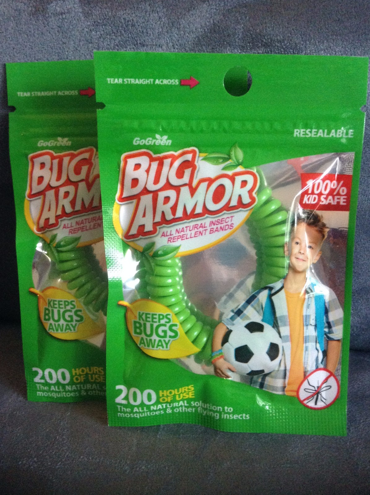 BUG ARMOR BANDS (REPELS BUGS FOR SUMMER TIME) - BRAND NEW IN PACKAGE