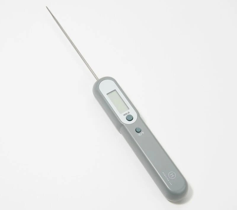 Henning Lee Battery Free Meat Thermometer K64735 GREY NEW