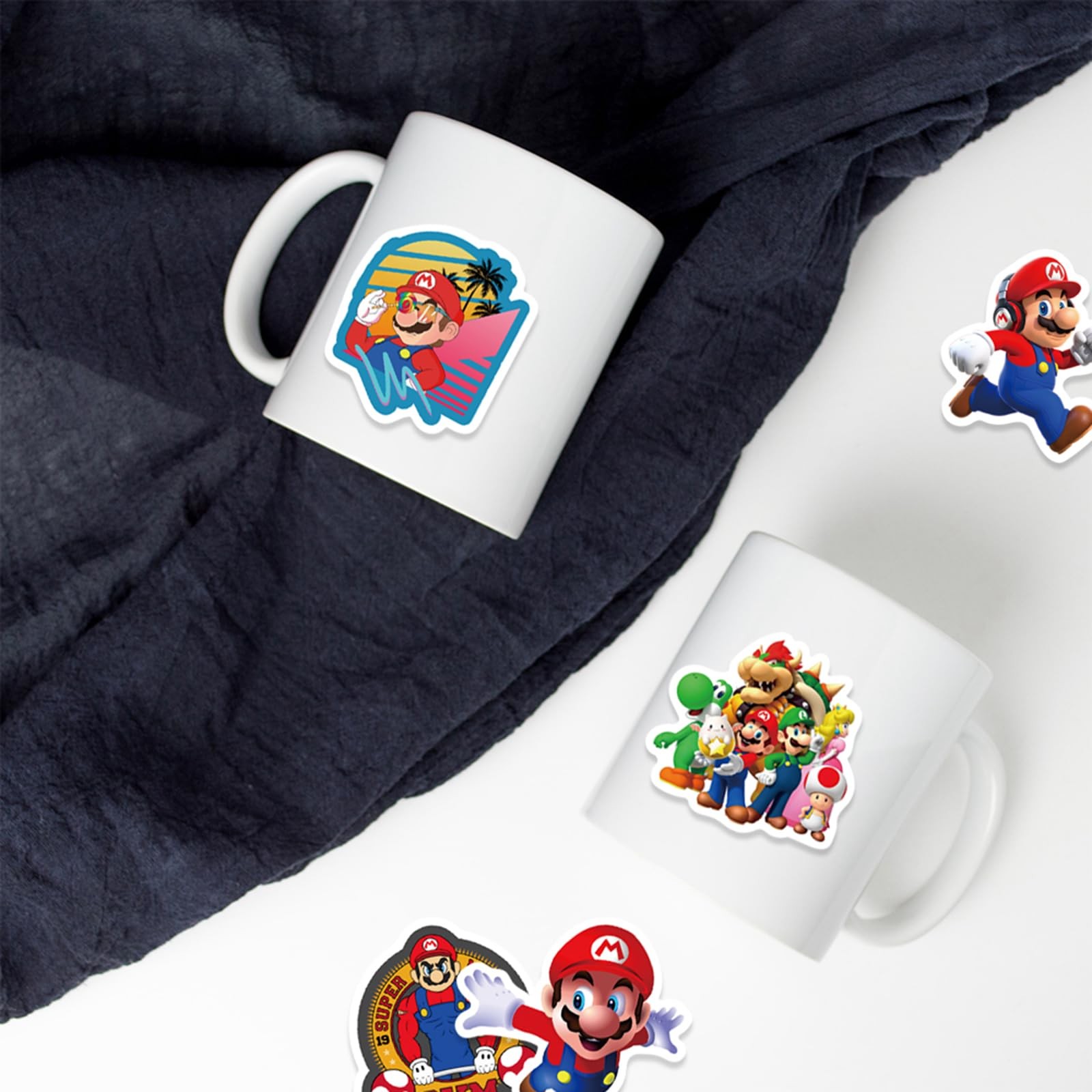 100 Pcs Game Mario Stickers Mla100sl