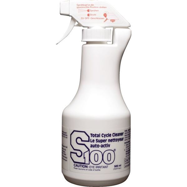 S100 Total Cycle Cleaner Starter | 1/2 Liter with Pump | 12500S