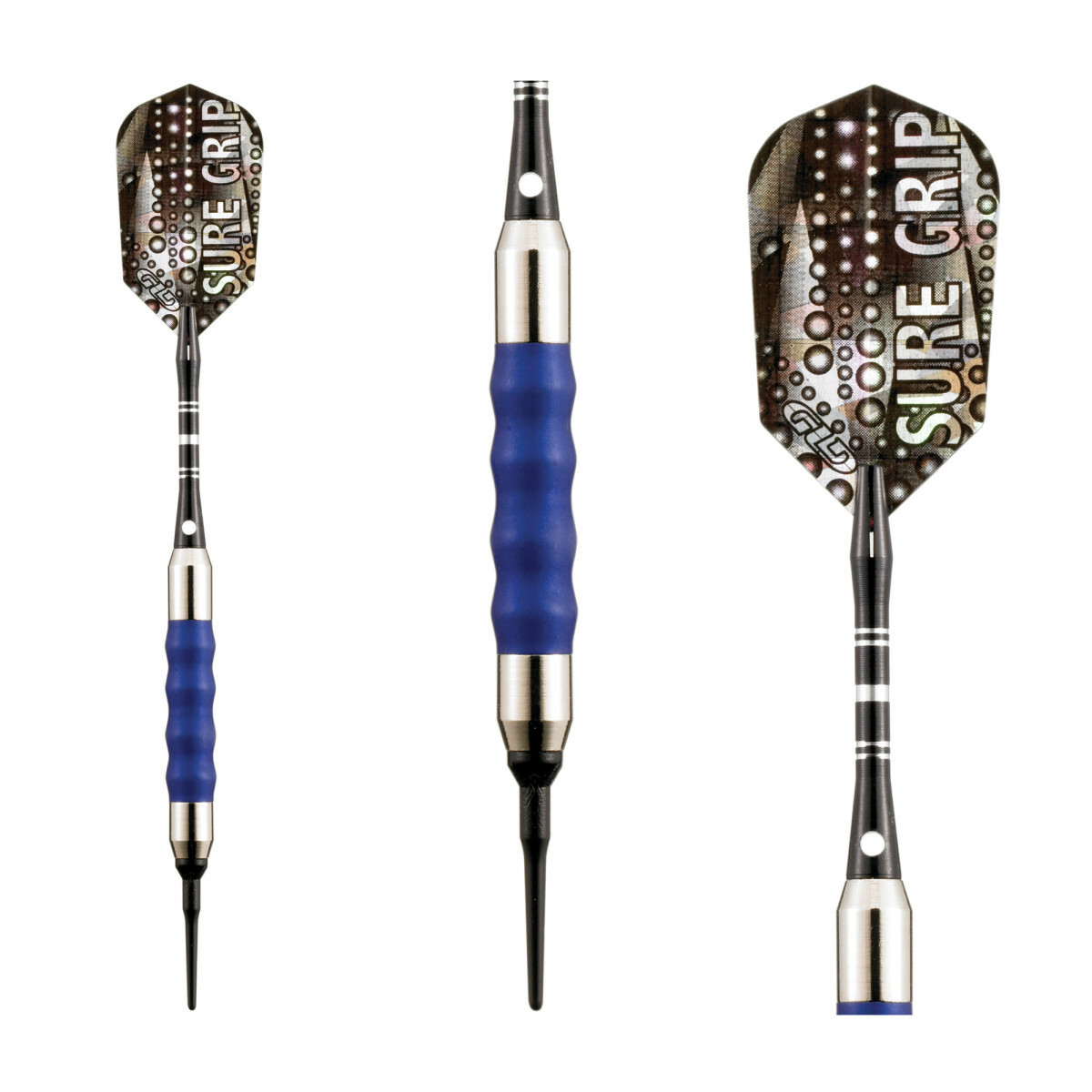 Viper Sure Grip Soft Tip Darts - Dartboard Game Accessory - Blue - 18 Grams