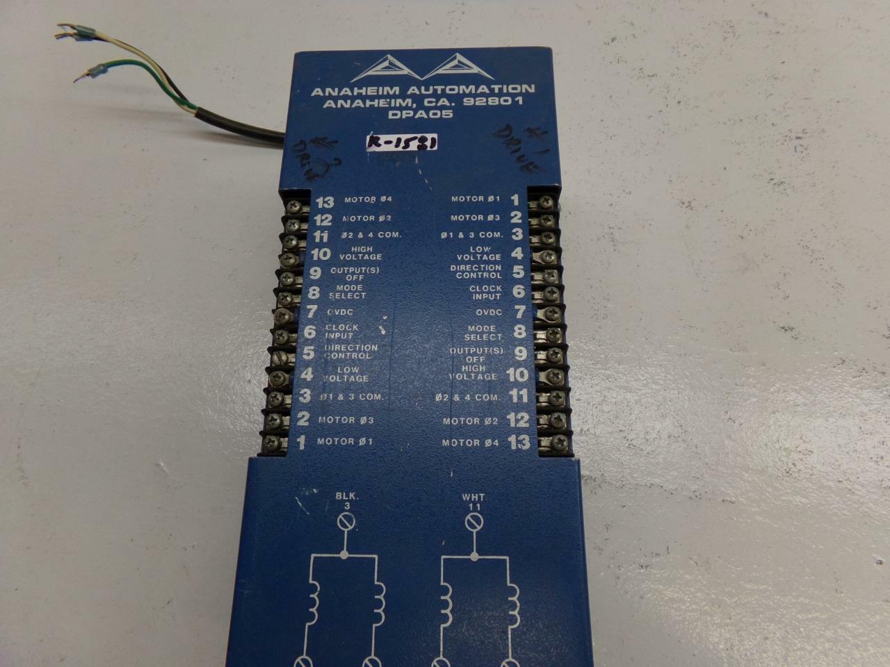 Anaheim Automation DPA05 Stepper Motor Drive