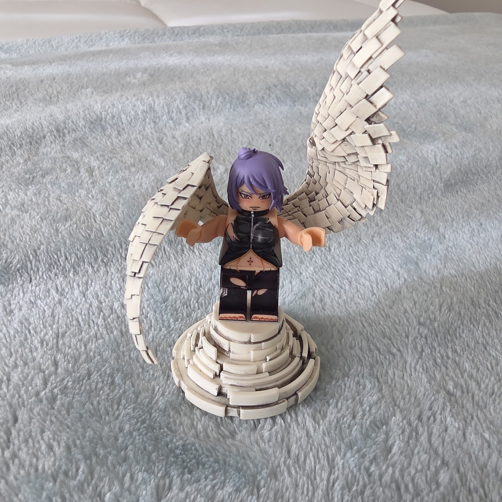 Konan Akatsuki Naruto Sasuke Custom Minifig Lego Brick Feelings Howe YAFD Red
