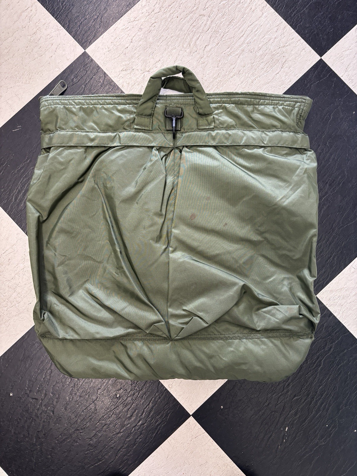 Vintage 2000s Military Flyers Helmet Bag (SP0100-06-D-4040) UNICOR MIAMI