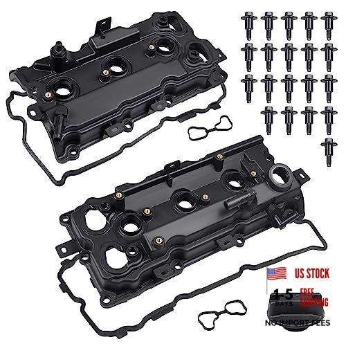Engine Valve Cover with Gasket & Bolts Compatible with Nissan Maxima 2009