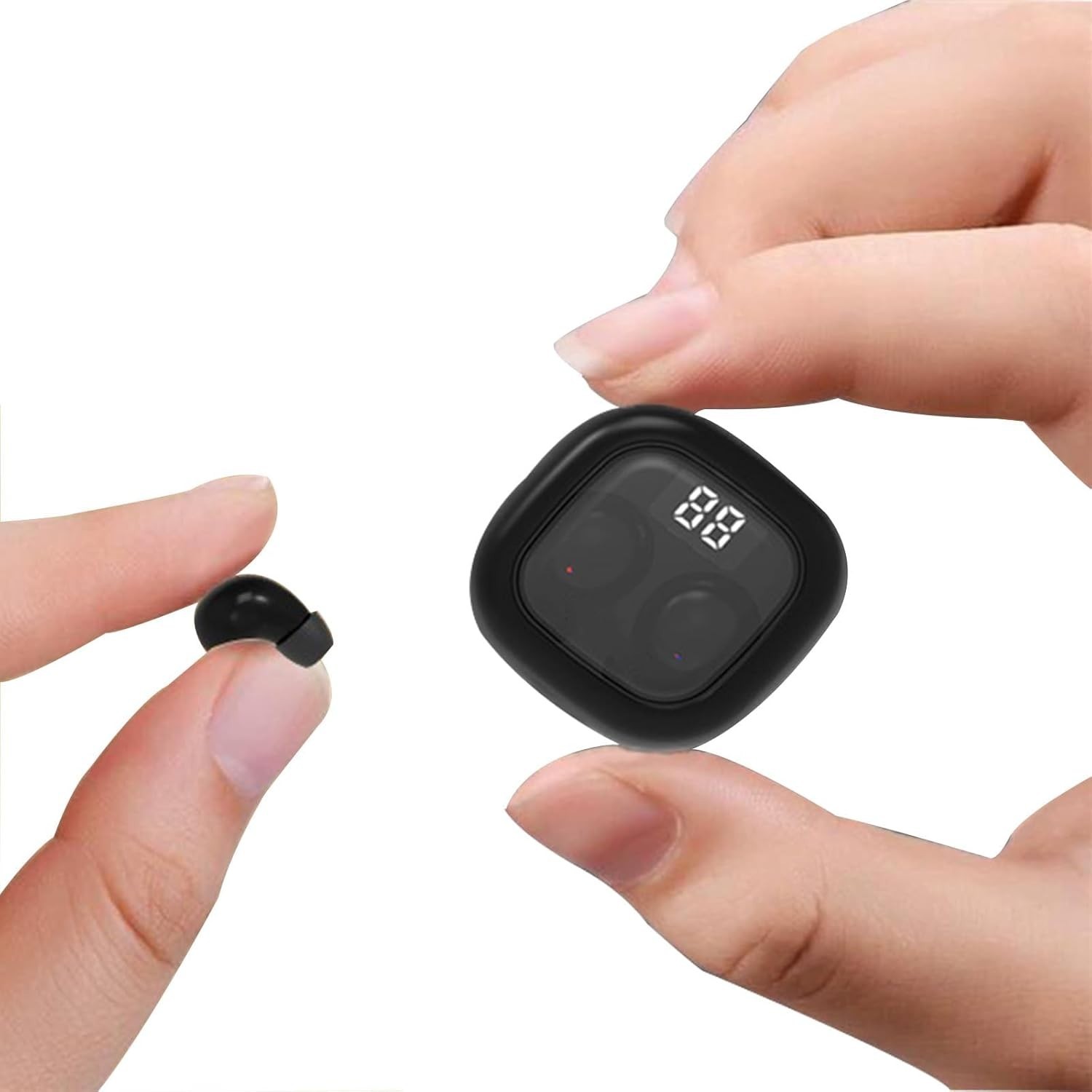 Lightweight Bluetooth 5.3 Earbuds: Invisible Design for Clear Calls & Music