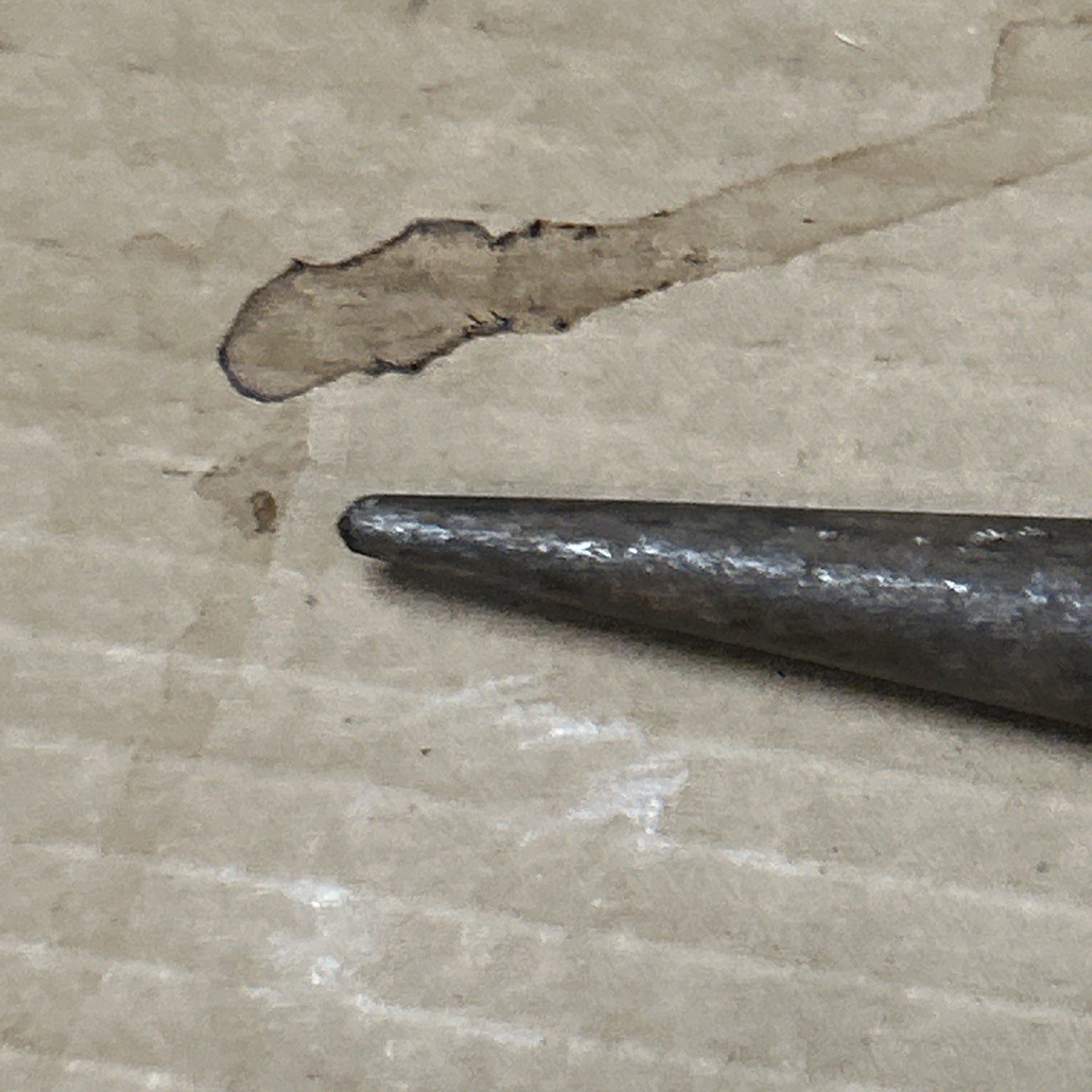 Vintage Atlas Slag Welding Chipping Hammer Spring Handle