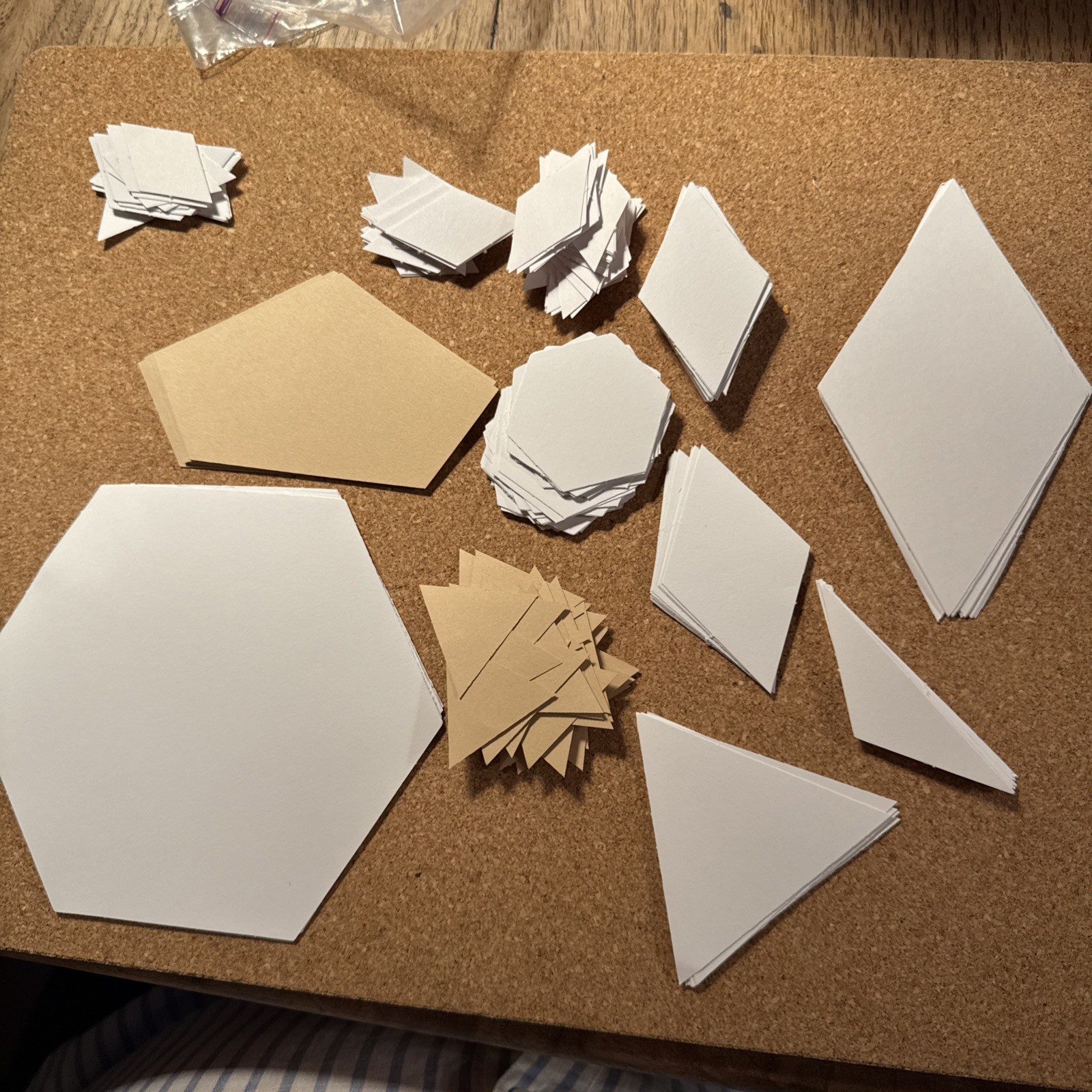 Pre-Cut Paper Shapes For English Paper Piecing