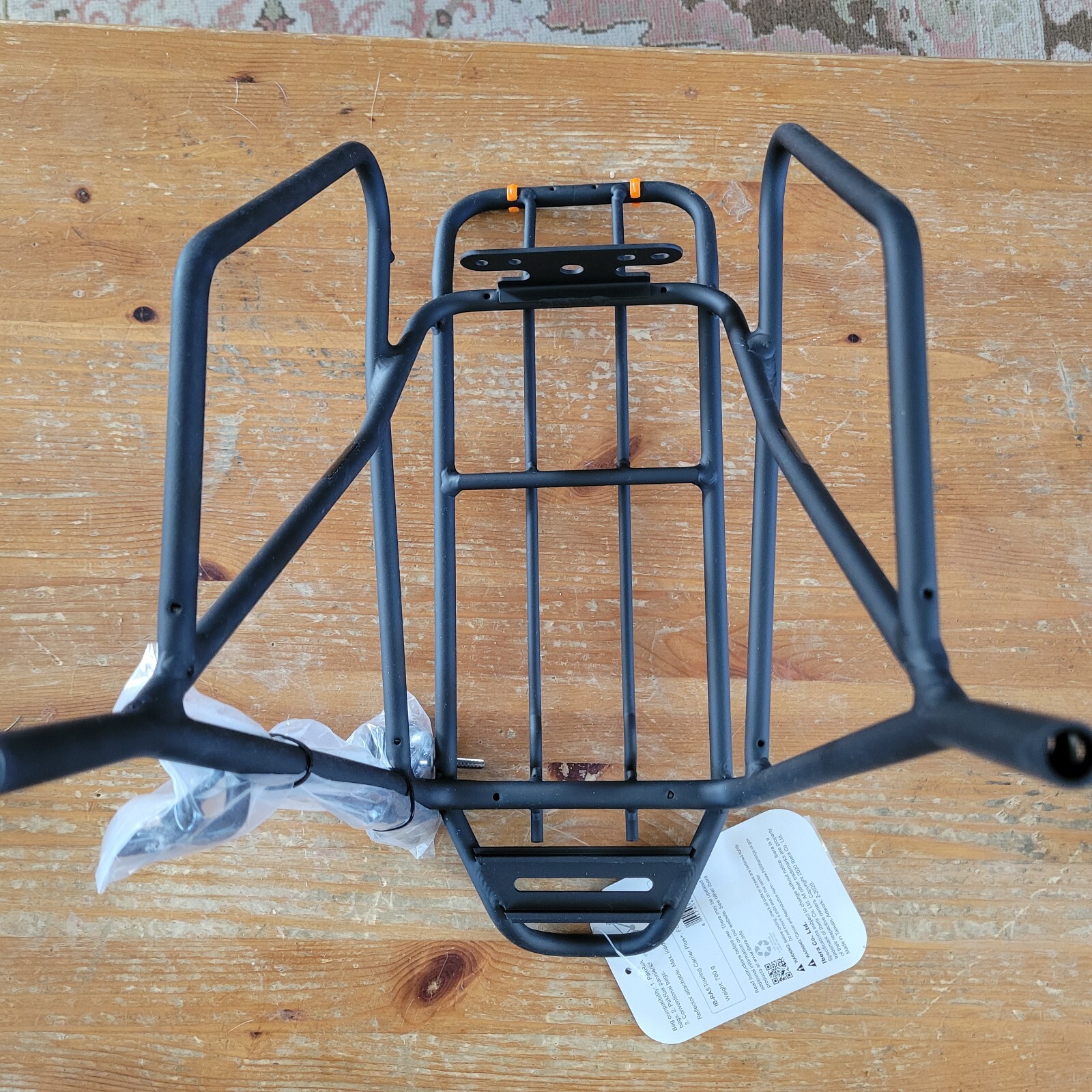 Ibera PakRak Bicycle Touring Carrier Frame-Mounted For Heavier Top & Hardware