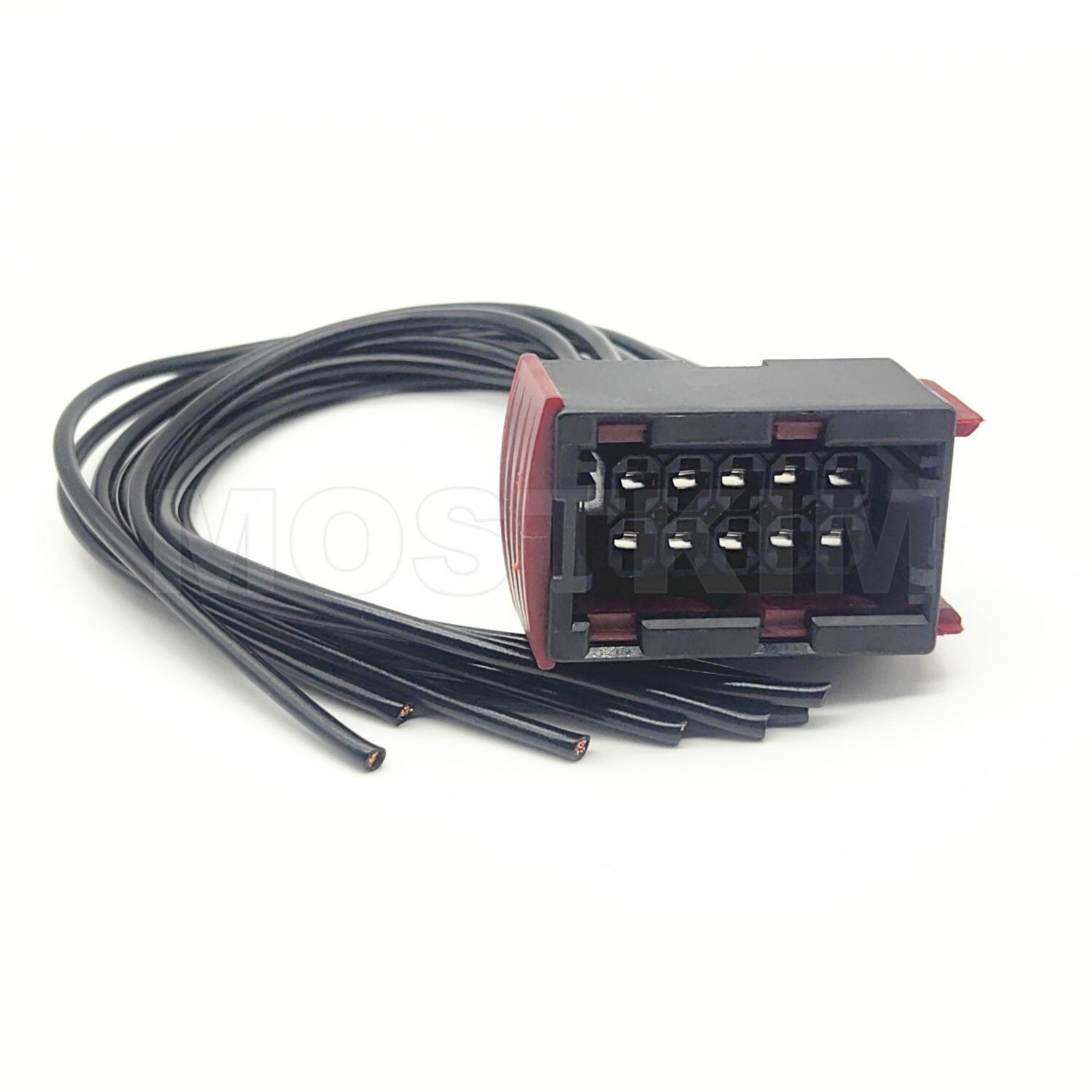 10-Pin Front Headlamp Headlight Connector Pigtail Fit For Buick Regal 2014-2017