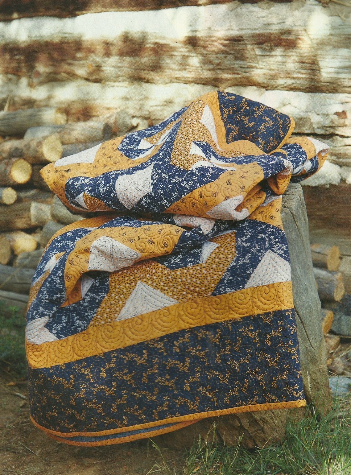 A0248  GOLD FEVER QUILT PATTERN/INSTRUCTIONS