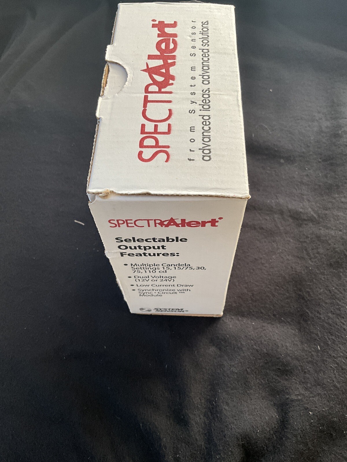 SpectrAlert Selectable Output (Strobe) - Model #S1224MC Multiple Candela NIB