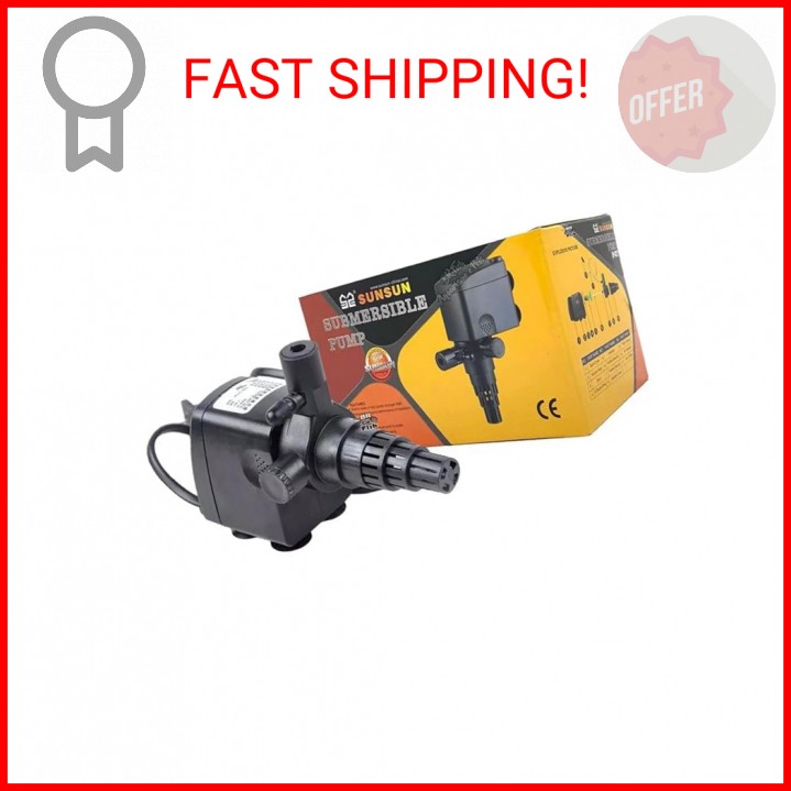Super Sun Submersible Aquarium Power Head, 317 GPH