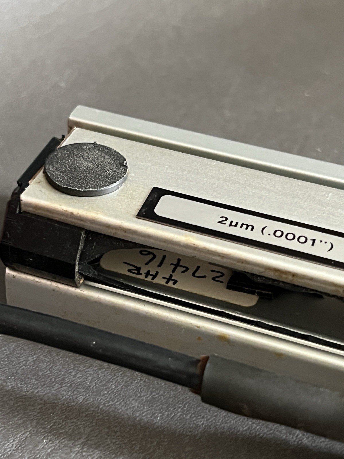 Acu-Rite Linear Encoder .0001 2μ m Patent No. 29281 10”