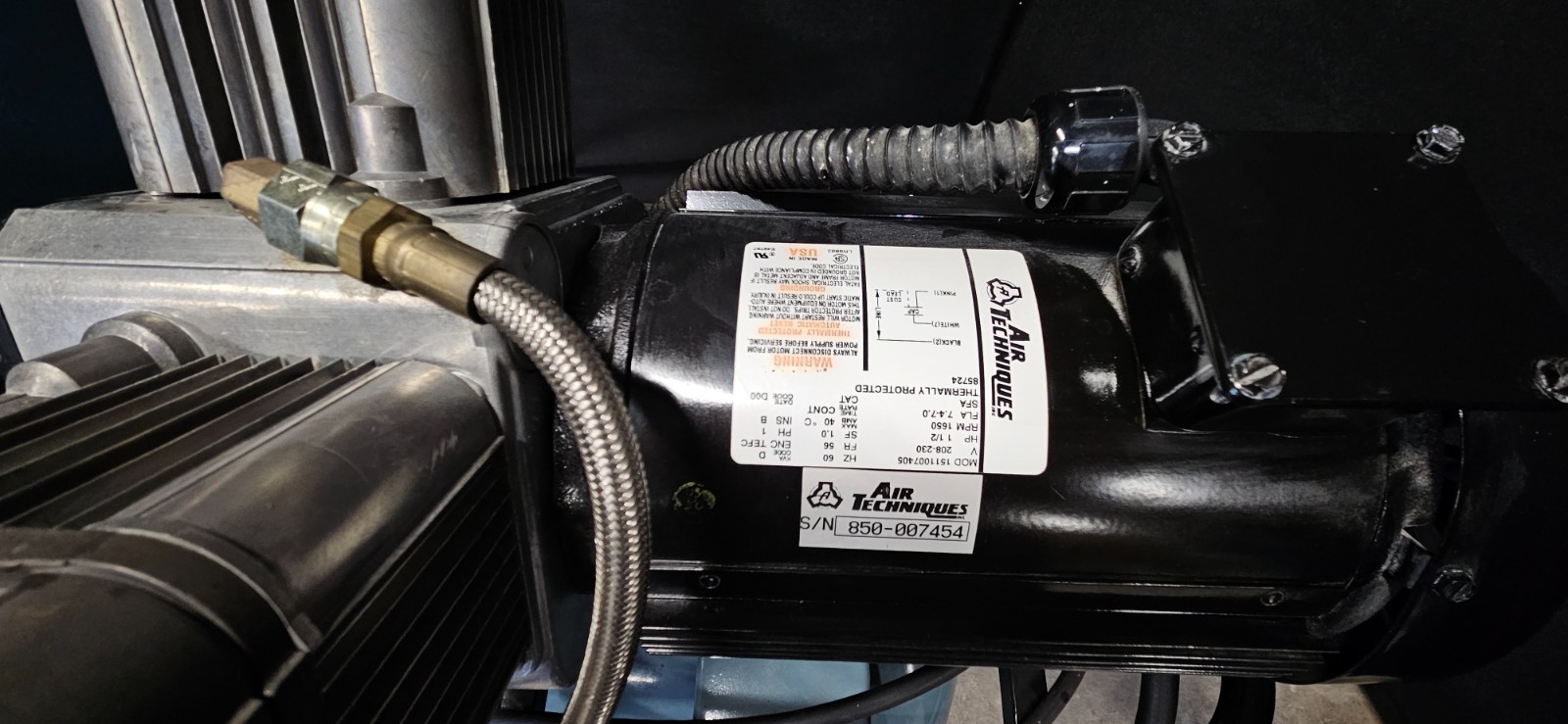 USED, AirStar 22 Air Techniques Compressor, EXCELLENT, Technician Tested