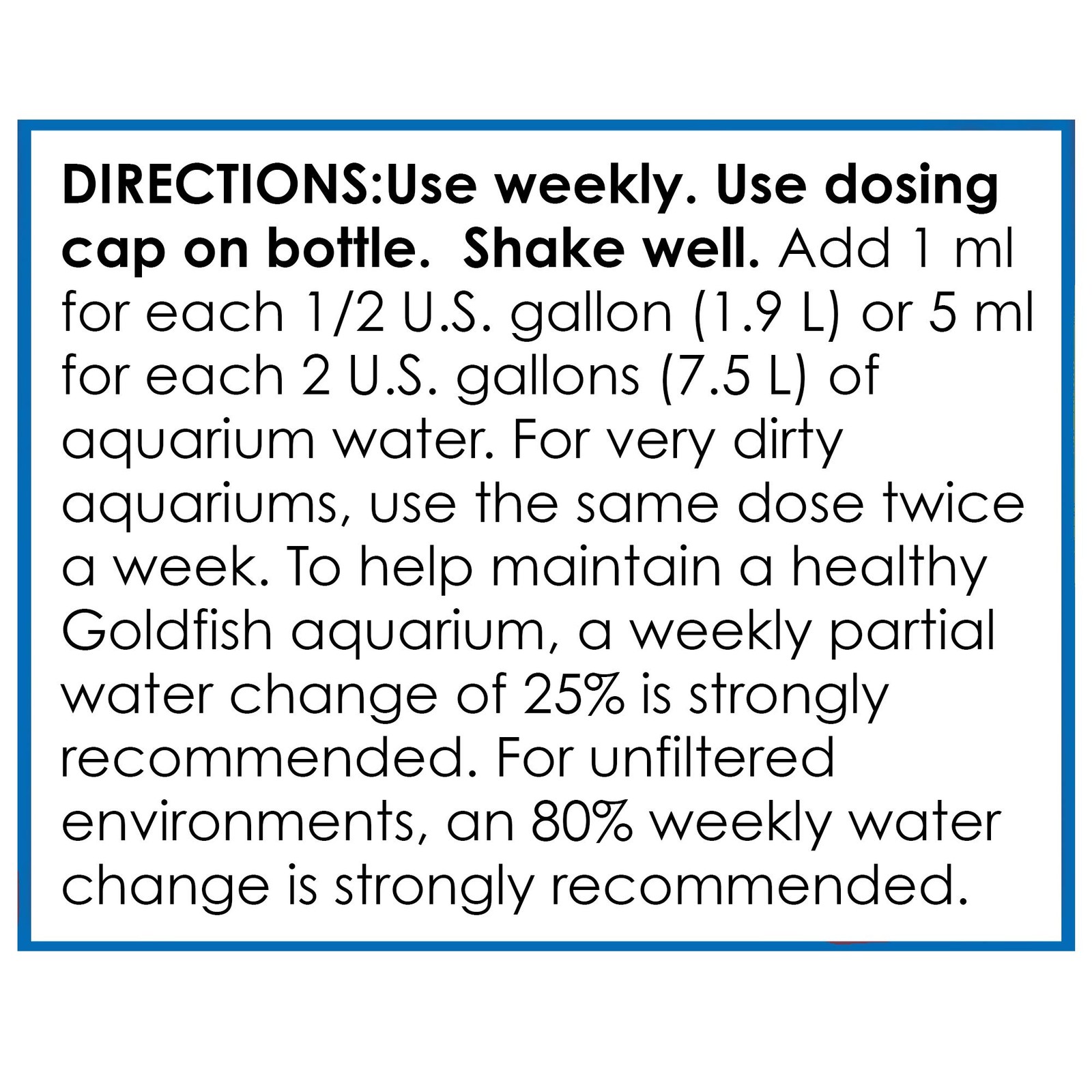 API GOLDFISH AQUARIUM CLEANER Aquarium Cleaner 4-Ounce 4 Ounce bottle, White