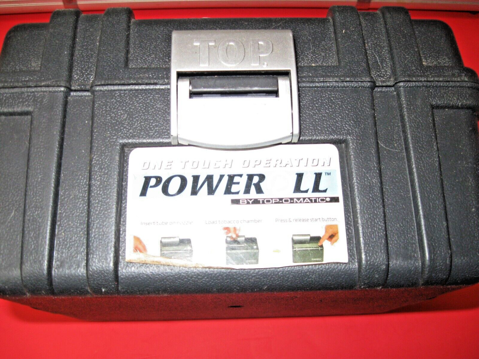 Powerroll BOX ONLY  by Top-O-Matic EMPTY CARRYING BOX ONLY