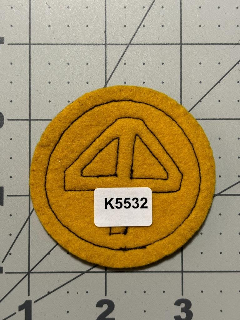 Pre WW 2 US Army 44th Infantry Division Wool Patch Inv# K5532