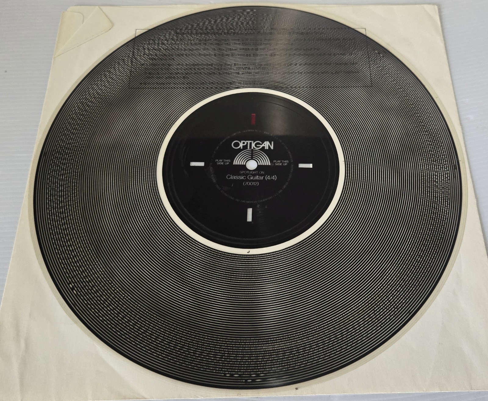 Optigan Organ Program Disc Classic Guitar (4/4)