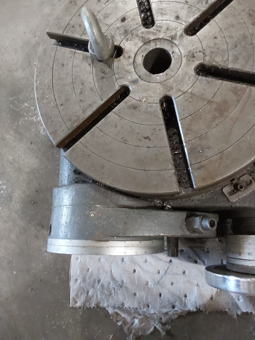 YUASA, INDEXING TABLE MODEL 550-212, 12" Tilting Rotary Table